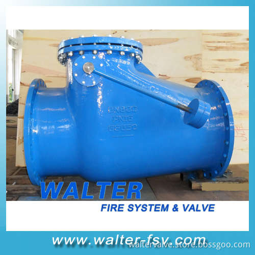Cast Iron Lever & Weight Check Valve